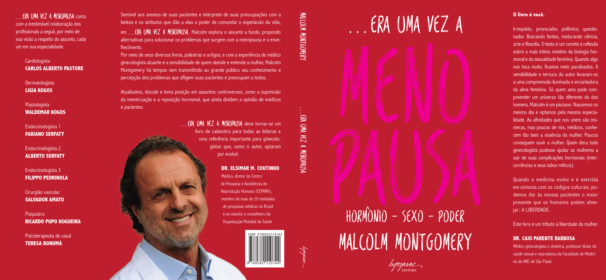 Capa do livro Era uma vez a Menopausa, de Malcolm Montgomery
