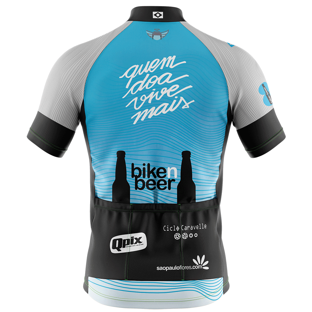 Uniforme Oficial para grupo de ciclismo Bike and Beer 2019.