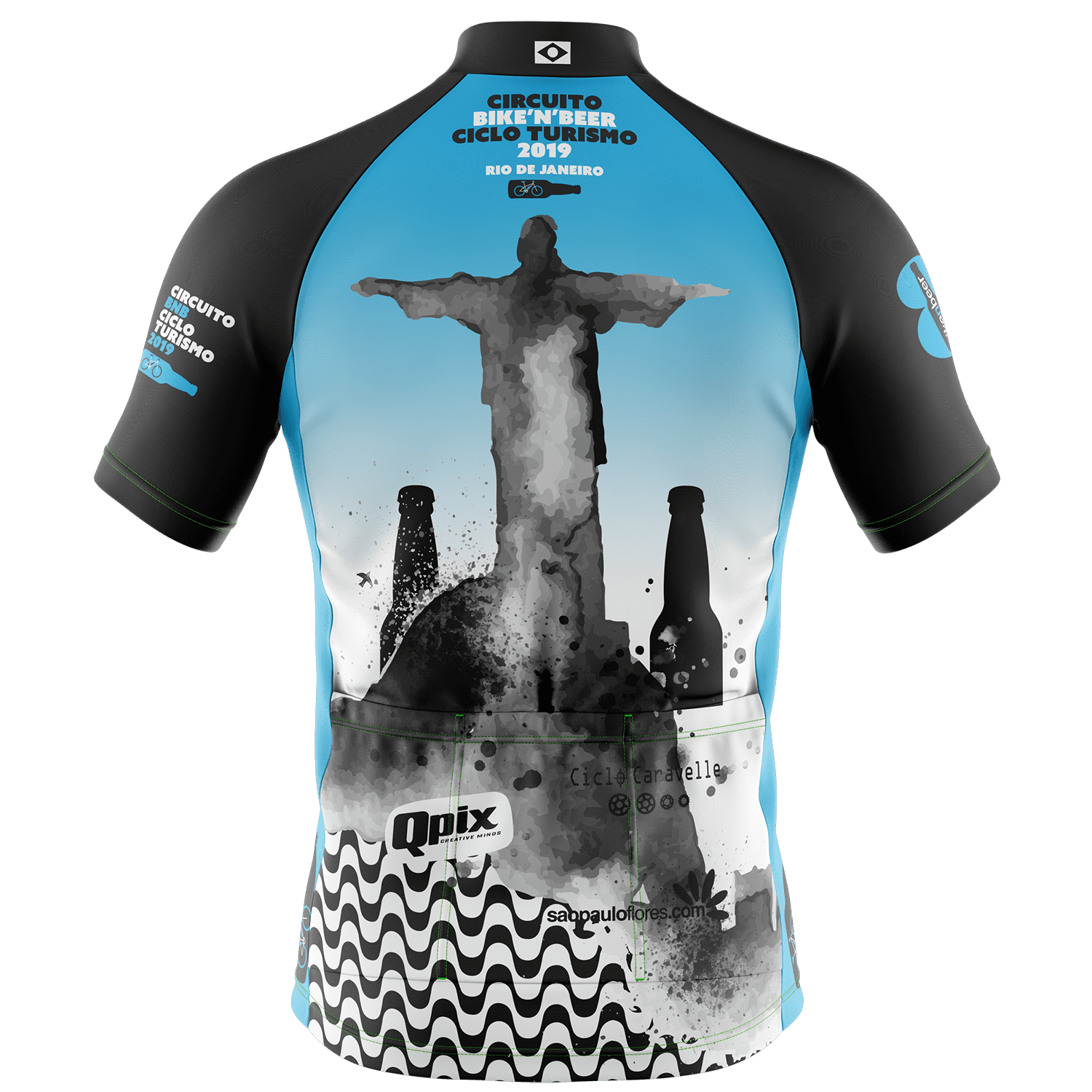 Jersey Oficial para viagem de cicloturismo Bike and Beer para o Rio de Janeiro - 2019.
